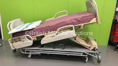 1 x Huntleigh Enterprise 5000 Electric Hospital Bed with Mattress and 1 x Carroll Electric Hospital Bed (Stuck in Up Position)