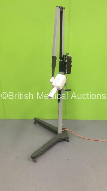 Gendex Oralix AC Dental X-Ray Head on Stand with Philips Dens-O-Mat Control Panel and Exposure Hand Trigger (Powers Up) * SN 01052546 *