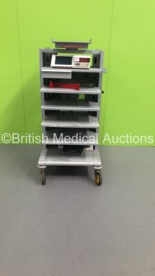 Stryker Stack Trolley Including Stryker Endoscopy SDC Digital Capture Unit (Hard Drive Removed) *IR125*