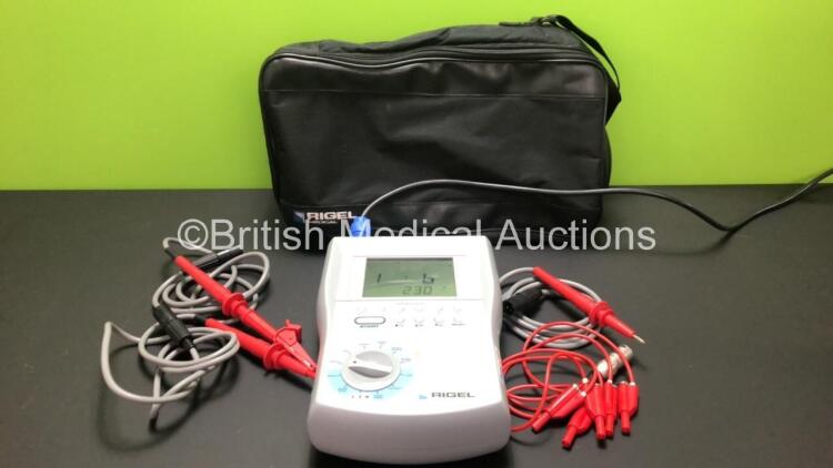 Rigel 266 Plus Electrical Tester with Leads in Carry Case (Powers Up) *501-0179*