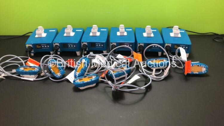 6 x CareFusion enFlow Controller Model 121 Warming Units *Mfd 2017* with 7 x enFlow Warmer Model 100 Units (All Power Up) *709390635 - 70390713 - 70390658 - 70390889 - 70390870 - 70390724*