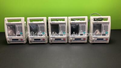 5 x Baxter Colleague CXE Volumetric Pumps *22050022DL - 22050134DL - 22082852DL - 22051032DL - 22051024DL*