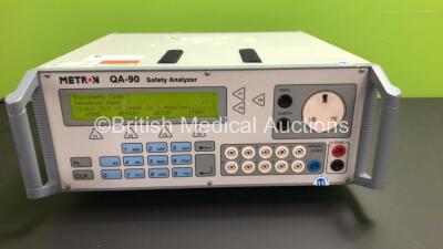 Metron QA-90 Safety Analyser with Power Lead (Powers Up)