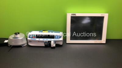 Mixed Lot Including 1 x CareFusion Alaris GH Syringe Pump (Requires Service) 1 x Storz 200903 31 Monitor and 1 x Laborie Urocap III with Power Supply (Powers Up) *800284173 - UMY1617011746*