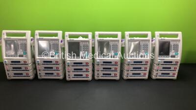 6 x Baxter Colleague 3 Infusion Pumps *21100099UB - 22060099UL - 21100077UB*