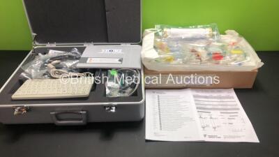 1 x Storz Endoskope Carry Case with 1 x Keyboard and Various Leads and 1 x Fresenius MultiFiltrate Pro Kit