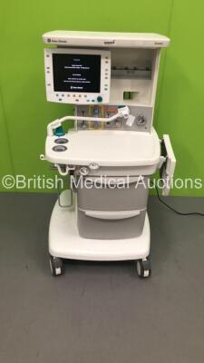 Datex-Ohmeda Avance Anaesthesia Machine Software Version 08.04 with Oxygen Mixer and Hoses (Powers Up-Incomplete-See Photos) * SN ANBQ01827 *