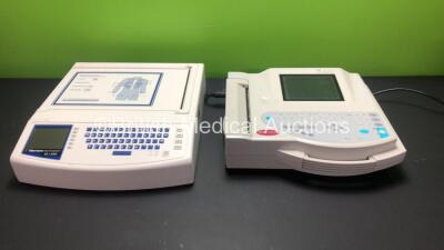 1 x GE Mac 1200 ST ECG Machine (Powers Up) and 1 x Mortara Instrument ELI 250 ECG Machine (Spares - Repairs)