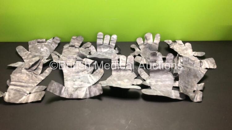 10 x Lead X-Ray Hand Shields