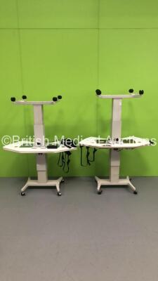 4 x TopCon Ophthalmic Tables (All Power Up) *S/N 20160027313620 / 20090007607761 / 2006007604310* *FOR EXPORT OUT OF THE UK ONLY*