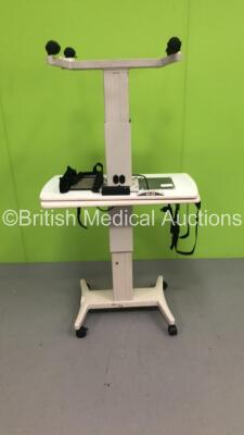 2 x TopCon Ophthalmic Tables (Both Power Up) *S/N 1238 / 20100027209146* *FOR EXPORT OUT OF THE UK ONLY*