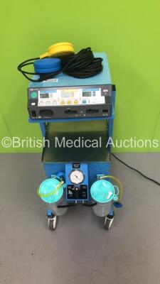 Valleylab Force FX-8C Electrosurgical / Diathermy Unit on Stand with Foot Switches (Powers Up) *S/N F8D80199A*