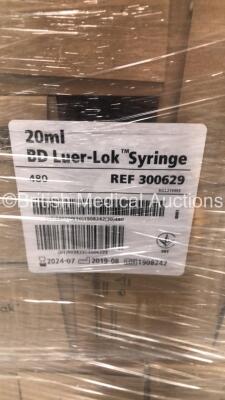 Pallet of 72 Boxes of BD Plastipak 50ml BD Luer-Lok Syringes *IN DATE* - 3