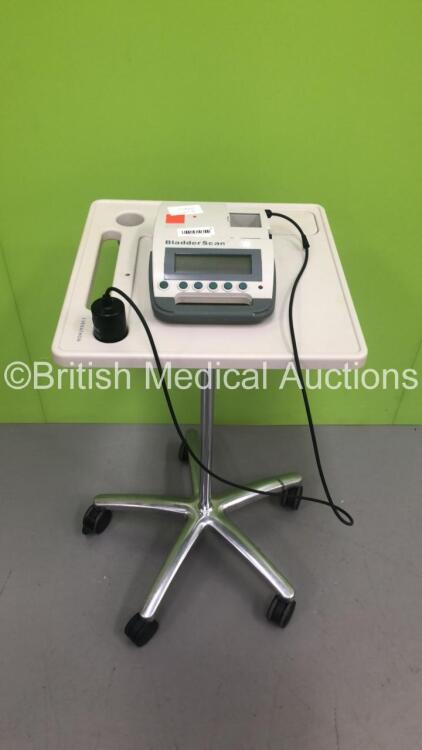 Verathon BVI 3000 BladderScan Bladder Scanner with 1 x Probe on Stand (Powers Up) * SN 09061451 *