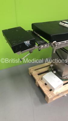 Maquet Alphamaquet Electric Operating Table with Controller, Power Unit and Cushions (Unable to Power Test Due to Cut Power Supply) - 3