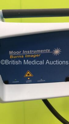 Moor Instruments Burns Imager Laser Doppler Imager/Laser Aperture on Stand (Powers Up) *C* * SN 5474 * * Mfd 2008 * - 3