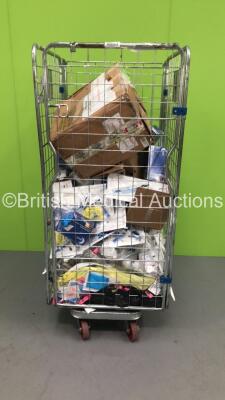 Cage of Mixed Consumables Including BD Vacutainer Safety Lok Blood Collection Sets, Intersurgical Anaesthesia Mask and Guedel Airway (Cage Not Included - Out of Date)