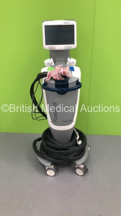 1 x Medex Flowsens Smart-Connected Syringeless CT Injector with Hoses and Controller (Unable to Power Test Due to No Power Supply) *S/N FS17027* ***HCA***