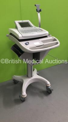 GE MAC 3500 ECG Machine on Stand (Powers Up) - 4