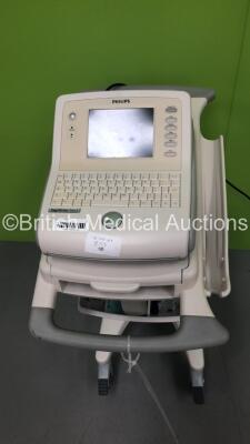 Philips PageWriter Trim II ECG Machine on Stand (Powers Up) * SN US50819422 * - 2