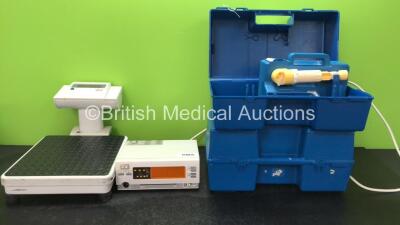 Mixed Lot Including 1 x Seca Model 861 Scales (No Power) 1 x Ohmeda 3800 Pulse Oximeter (Powers Up with Blank Screen) 2 x Medela Lactina Electric Plus Breast Pumps (Both Power Up) *1861282088162, FBFB02208, 664362, 852707*