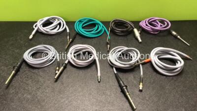8 x Various Light Source Cables