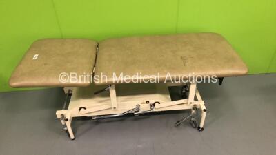 Huntleigh Nesbit Evans Hydraulic Patient Examination Couch (Hydraulics Tested Working) - 2