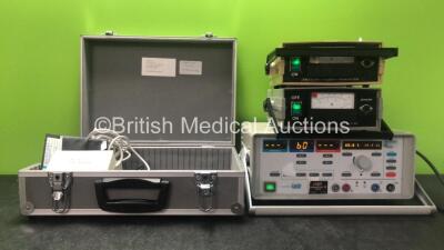 Mixed Lot Including 2 x Exeter Bio Feedback Anemometers and 1 x Stockert ep Shuttle Unit (All Power Up)