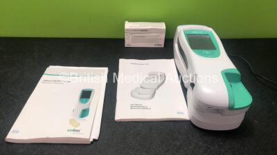 Roche cobas h 232 POC Cardiac Monitoring System Software Version 03.01.01 with 1 x Handheld Base Unit, 1 x Power Supply, 20 x Pipettes and Operators Manual (Powers Up)