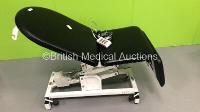 Knight Imaging Electric 3 Way Patient Examination Couch with Controller (Powers Up - Damaged - Cushion Not Attached - See Pictures) - 2