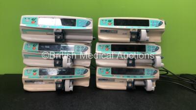 Job Lot of Pumps Including 3 x Alaris Asena PK MK III Pumps (1 Powers Up, 2 No Power) 3 x Cardinal Health Alaris PK Pumps (2 Power Up with Blank Display, 1 Powers Up with Alarm)