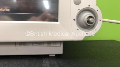 2 x Philips IntelliVue M8007A MP70 Touch Screen Patient Monitors Software Revision J.10.50, M.04.00 (Both Power Up, 1 with Missing Tag and Damaged Module Port, 1 with Missing Dial-See Photos) *Mfd 03-2010, 07-2010* - 5
