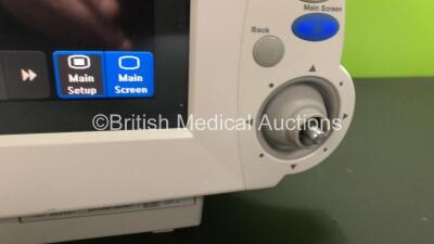 2 x Philips IntelliVue MP70 Touchscreen Patient Monitors *Mfds - 10/2009 and 02/2007, SW-REVs L.01.21* (Both Power Up, 1 x Missing Dial - See Photo) - 3