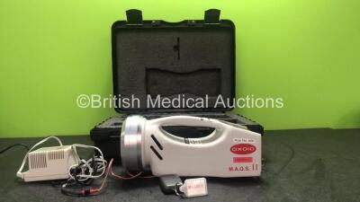 Oxoid M.A.Q.S II Air Sampler Unit with 1 x AC Power Supply in Carry Case (Powers Up) *SN 5019RL490*