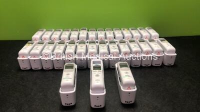 31 x Braun Welch Allyn PRO 6000 Thermometers with Base Units