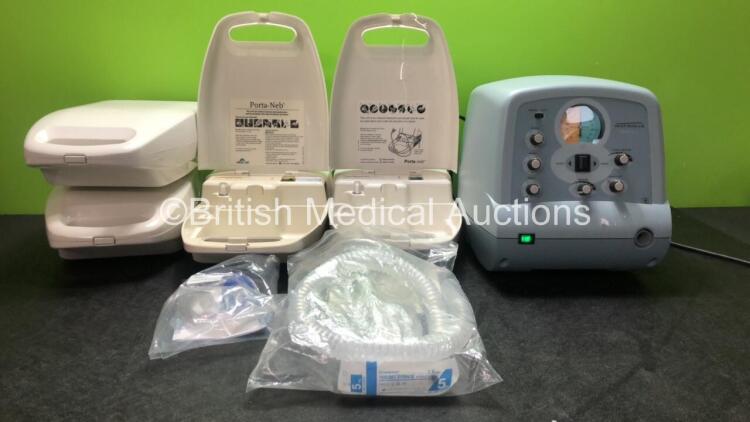 Mixed Lot Including 1 x Respironics CoughAssist, 2 x Propulse Irrigators with Power Supplies and 4 x Porta-Neb Nebulizers