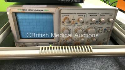 Mixed Lot Including 1 x New Brunswick Scientific C02/LN2 Backup Module, 1 x Iso Tech ISR622 Oscilloscope, 1 x Gallenkamp Magnetic Stirrer and 1 x Harvard Homeothermic Blanket Control Unit (All Power Up) - 3