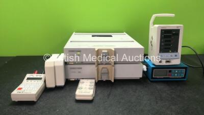 Mixed Lot Including 2 x GE M1024982 Modules, 1 x PACE Medical Dual Chamber Temporary Cardiac Pacemaker (Untested Due Missing Batteries) 1 x Biotronik EDP 20/A Unit (Untested Due to No Batteries) 2 x Agilent M1026A Gas Modules (1 Powers Up, 1 No Power) 1 x