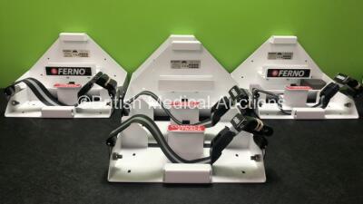 4 x Ferno Compact 2 Track Storage Brackets