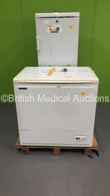 1 x Lec Medical Fridge and 1 x Norfrost Aura Freezer