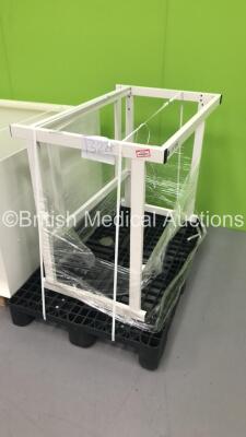 Lab Fume Cabinet Surround with Glass Panel and Monmouth Stand - 2