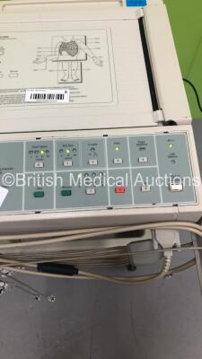 Philips PageWriter 100 ECG Machine on Stand with 1 x 10-Lead ECG Lead (Powers Up) - 3