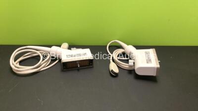 2 x Hewlett Packard C6514 21372A Transducer / Probes (Both with Damage - See Photos)