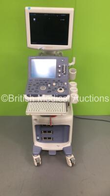 Aloka Prosound Alpha 6 Ultrasound Scanner *S/N 200E9612* **Mfd 2010** (Powers Up)