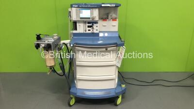 Drager Fabius GS Premium Anaesthesia Machine Software Version - 3.21 Total Run Hours - 16092 Total Ventilator Hours - 2244 with Bellows, Absorber and Hoses (Powers Up) *S/N ARZN-0037* **Mfd - 2008**