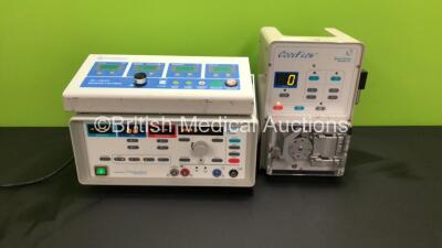 Biosense Webster Stockert GmbH ep Shuttle Ablation Generator (Powers Up) with IBI-1500T11 Remote Control and CoolFlow Pump (Powers Up)