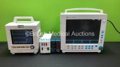 1 x GE Datex-Ohmeda S-5 Anesthesia Monitor with 1 x E-PRESTN -00 Module and 1 x M-ESTPR Module and 1 x Nellcor N5500 Patient Monitor