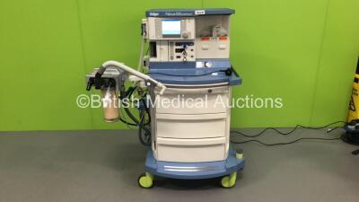 Drager Fabius GS Premium Anaesthesia Machine Software Version - 3.32a Total Run Hours - 2293 Total Ventilator Hours - 104 with Bellows, Absorber and Hoses (Powers Up) *S/N ASBB-0104* **Mfd - 2010**