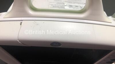 2 x GE Dash 3000 Patient Monitors Including ECG, NBP, CO2, BP1, BP2, SpO2 and Temp/co Options *Mfd 2013* (Both Power Up with Slight Casing Damage - See Photos) *SHQ131 - 4