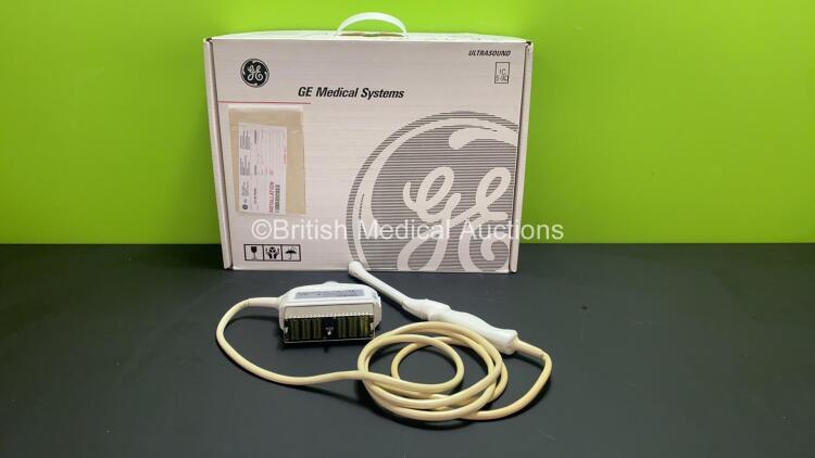 GE IC5-9-D Ultrasound Transducer / Probe *Mfd - 07/2012* in Case